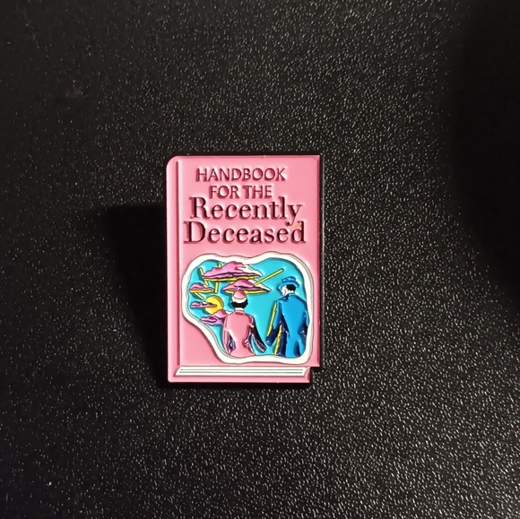 Jewelry - Handbook Enamel Brooch Pin (NWT)